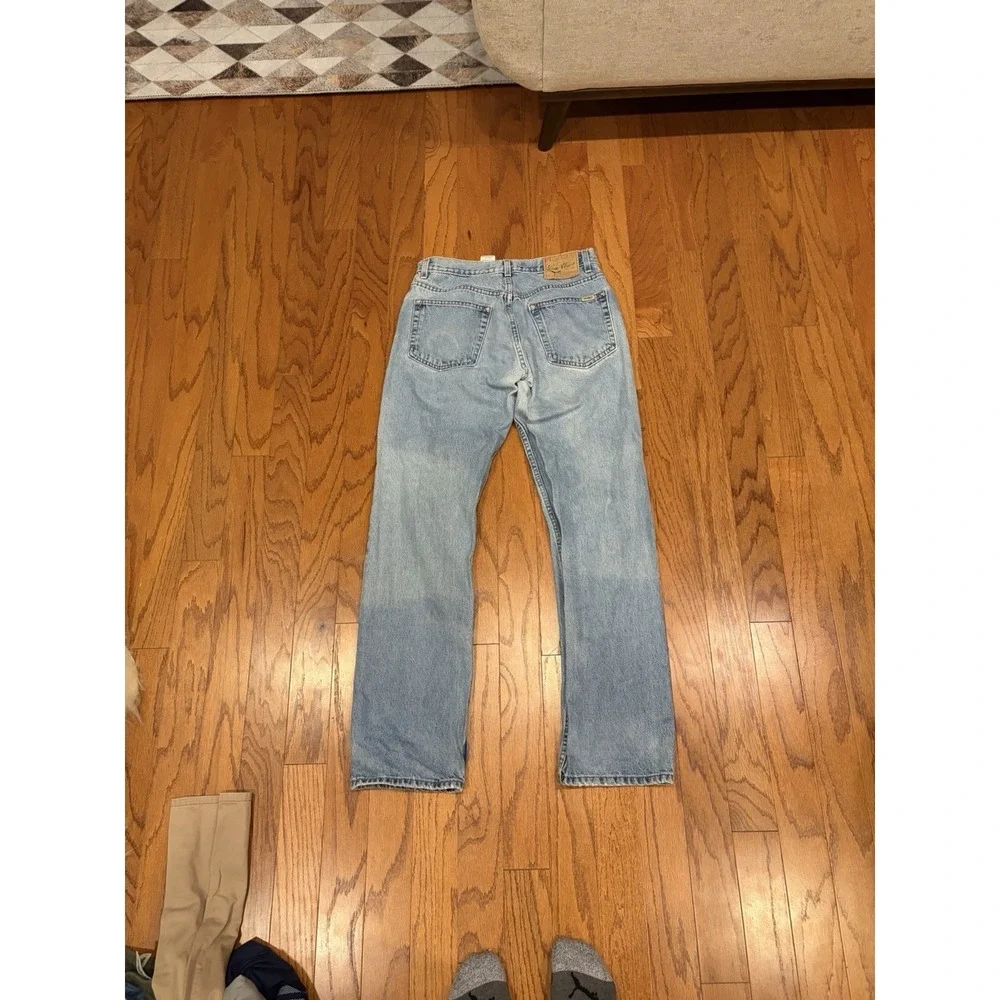 Levi's Strauss Signature Jeans Men's 32x34 Regular Fit Faded Pattern 100% Cotton